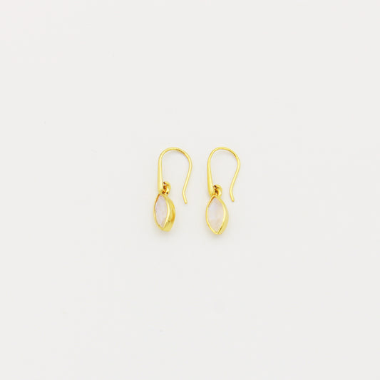 Rainbow Moonstone Marquis GP Earrings