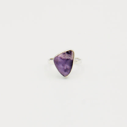 Tiffany Jasper Wedge Sterling Ring Size 10