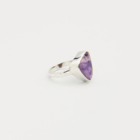 Tiffany Jasper Wedge Sterling Ring Size 10