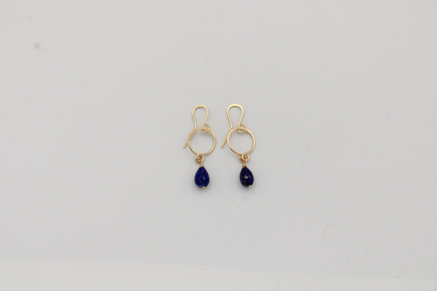 Kyanite Petite Drop GF Earrings