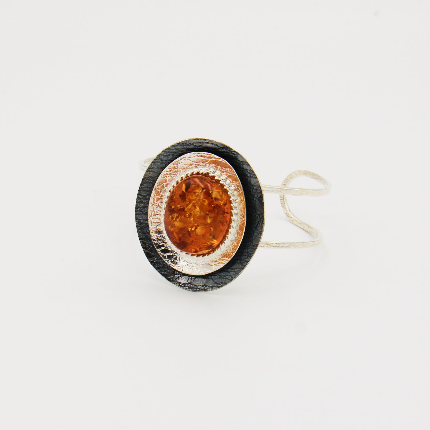 Amber Oval Statement Cuff