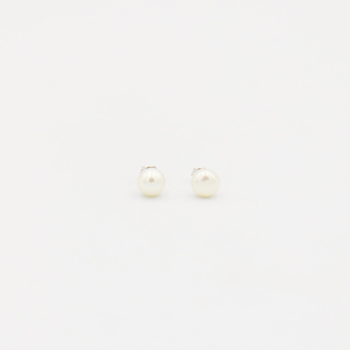 Freshwater Pearl Sterling Stud Earrings