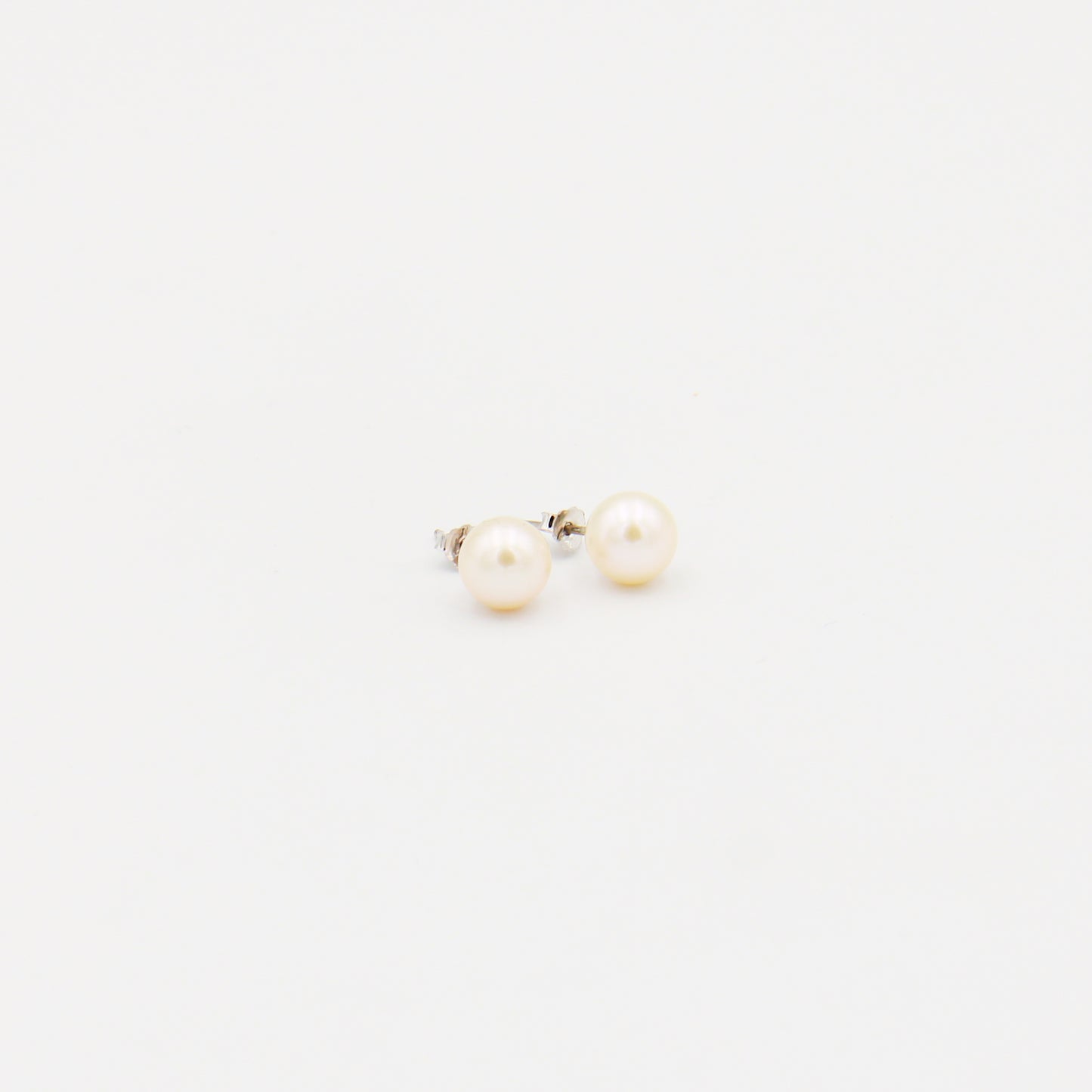 Freshwater Pearl Sterling Stud Earrings