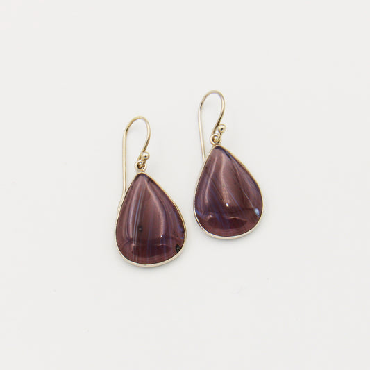 Leland Blue Teardrop Sterling Silver Drop Earrings