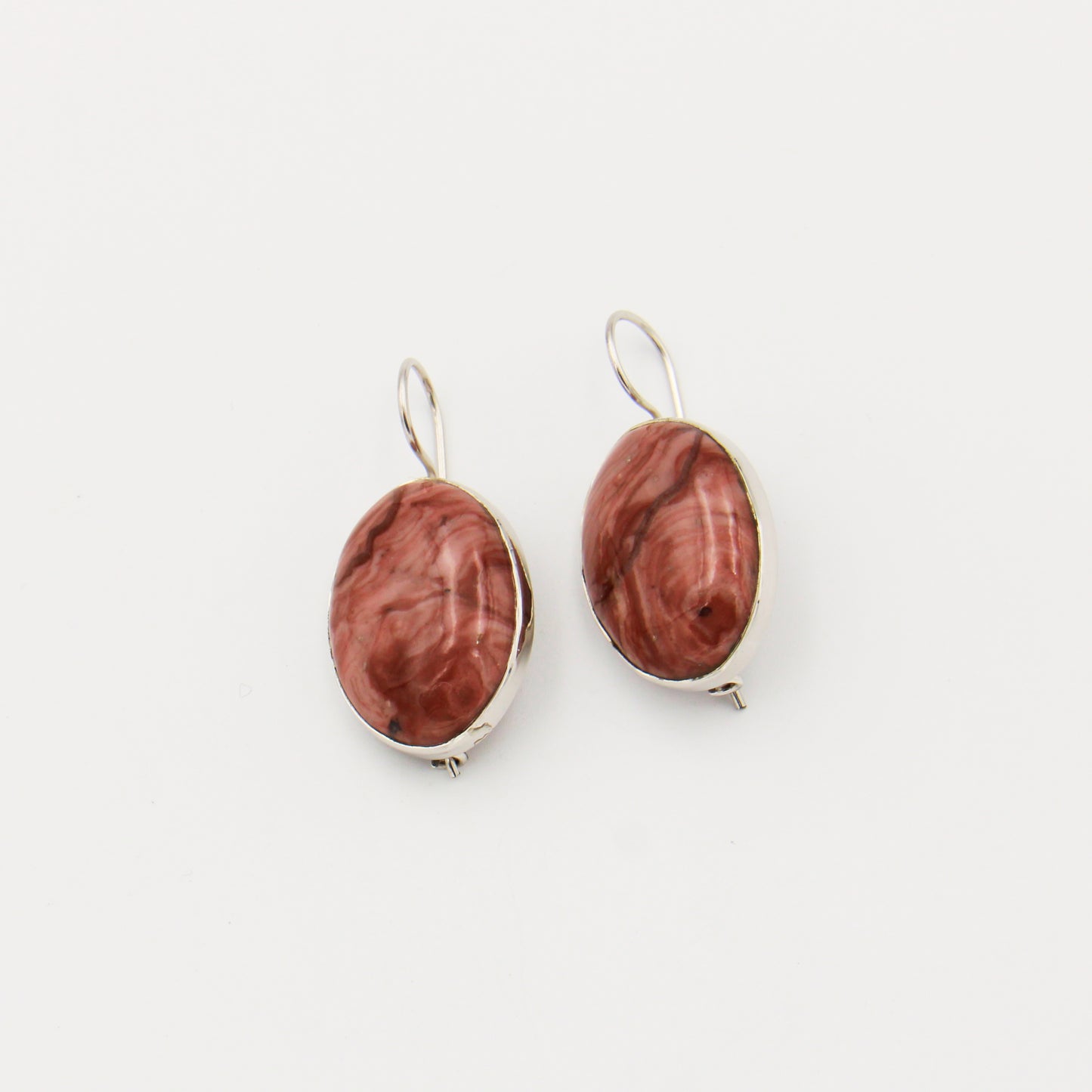 Kona Dolomite Large Oval Sterling Earrings
