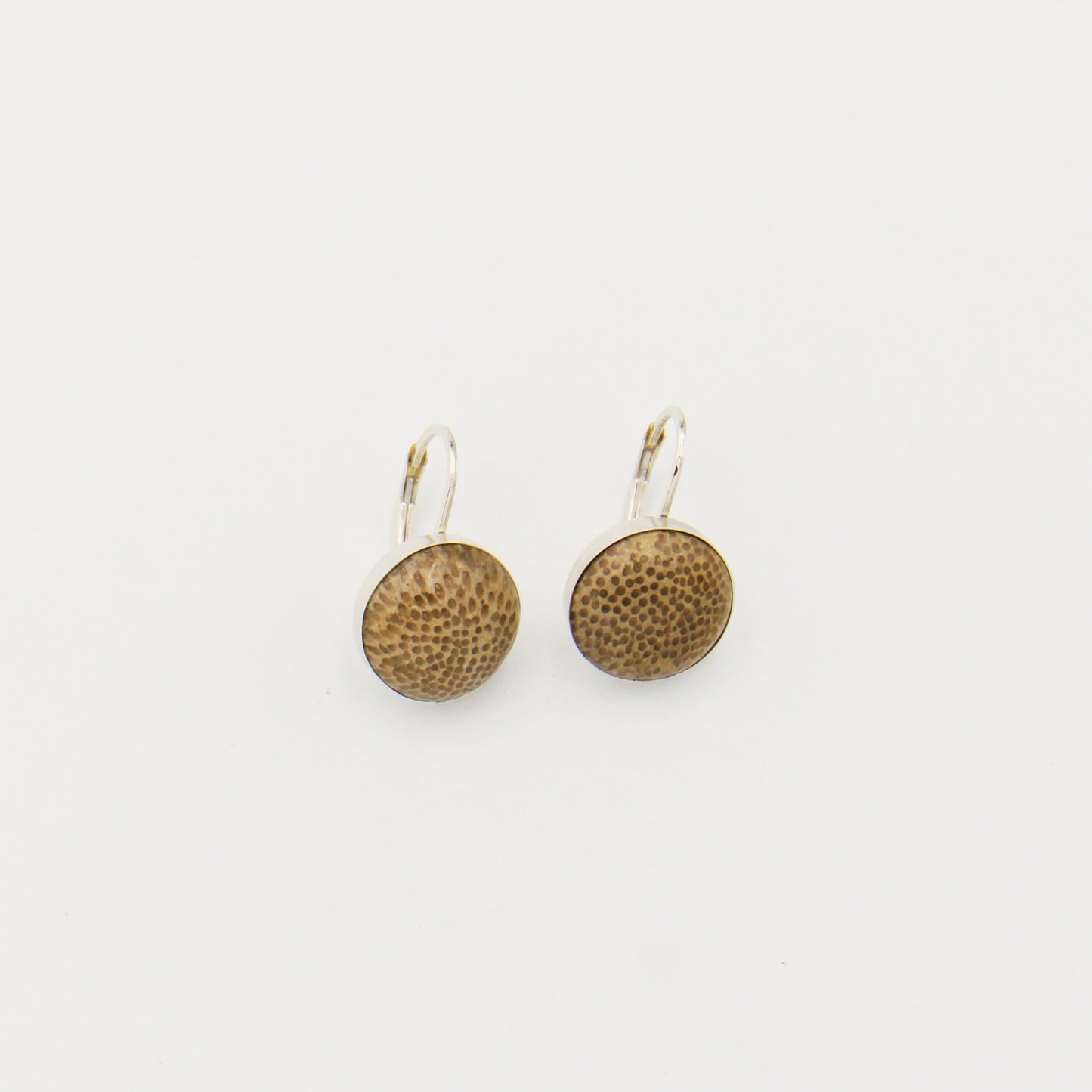 Favosite 12mm Sterling Earrings