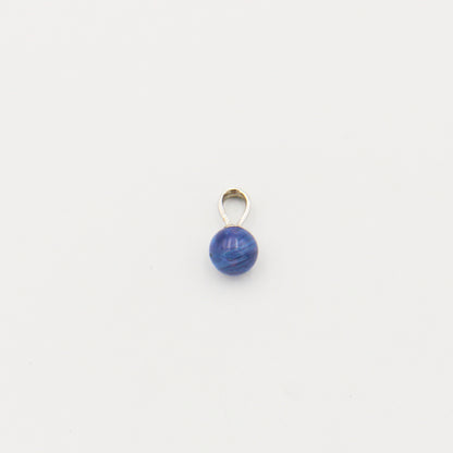 Leland Blue Round 7mm Drilled Bead Pendant