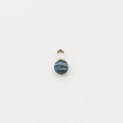 Leland Blue Round 8mm Bead Pendant