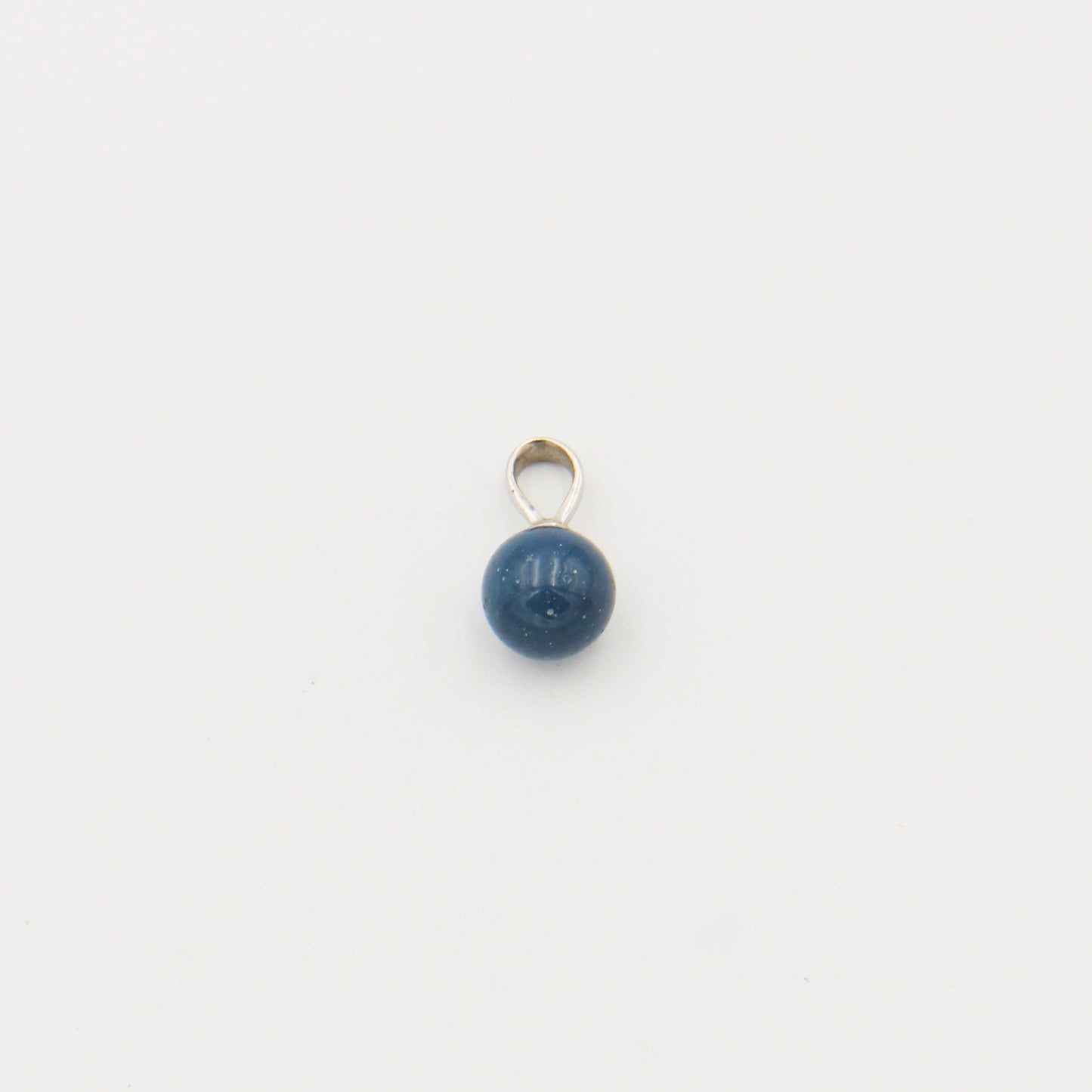 Leland Blue Round 8mm Bead Pendant