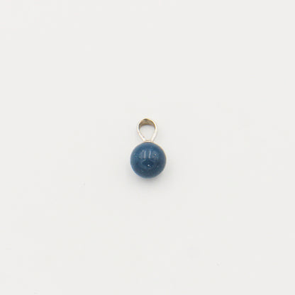 Leland Blue Round 8mm Bead Pendant