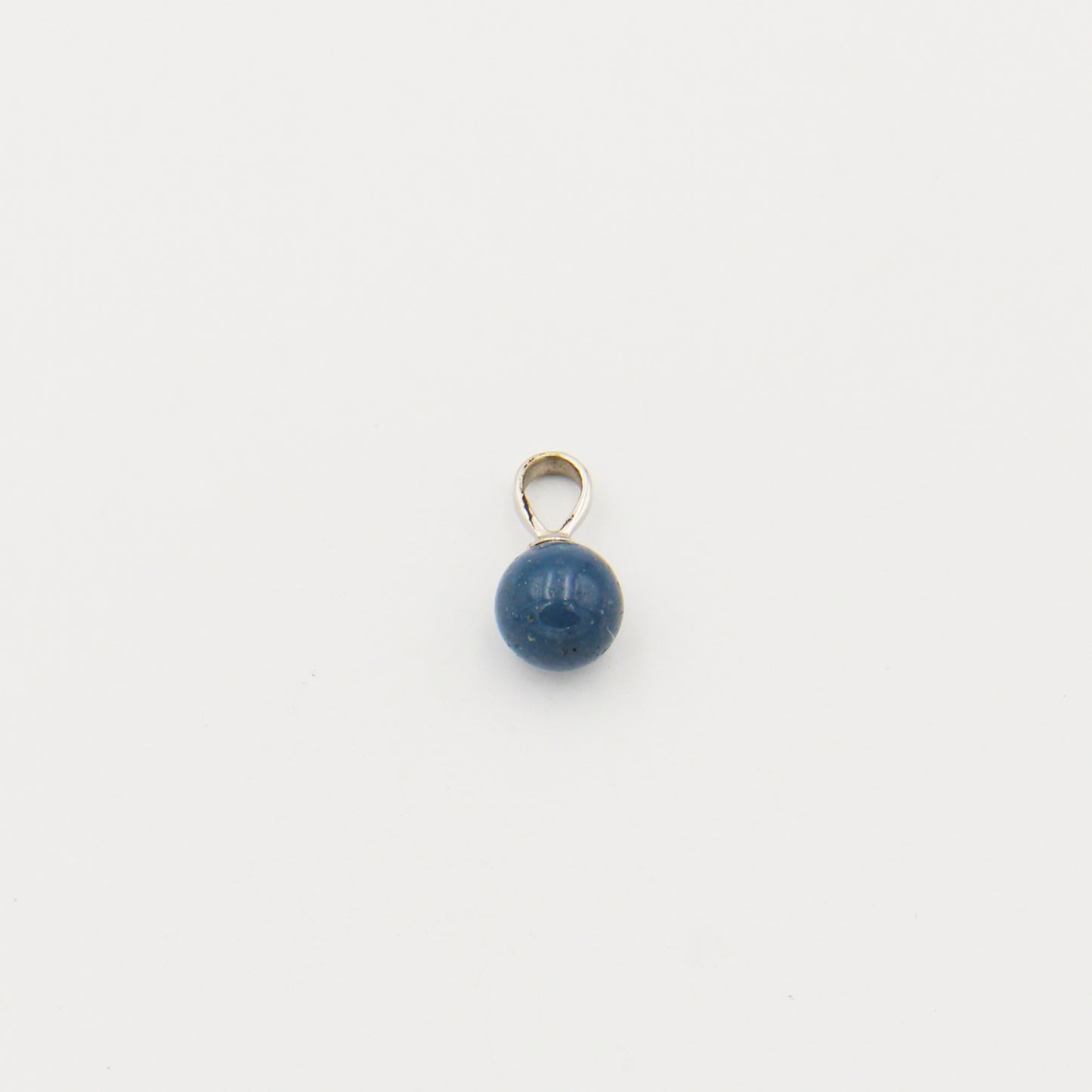 Leland Blue Round 8mm Bead Pendant