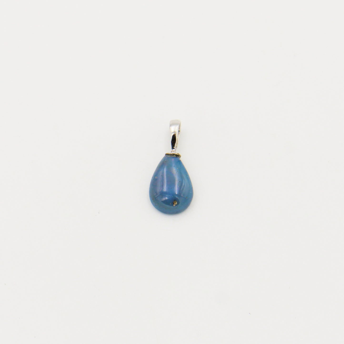 Leland Blue Drilled Teardrop Pendant