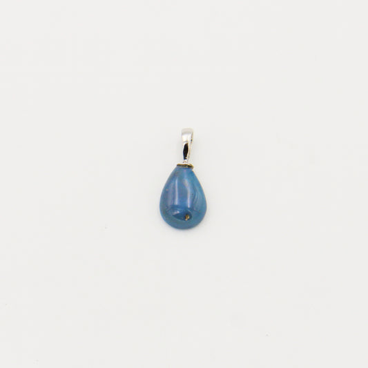 Leland Blue Drilled Teardrop Pendant