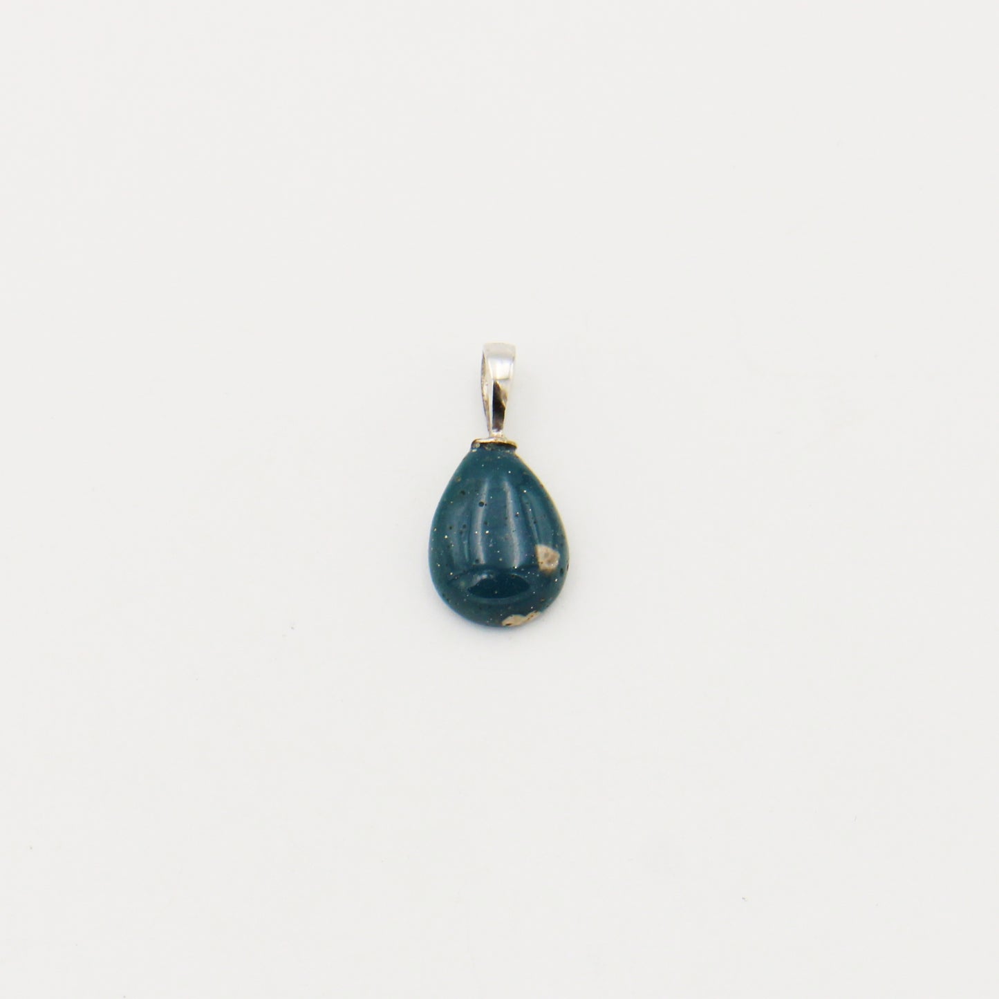 Leland Blue Drilled Teardrop Pendant
