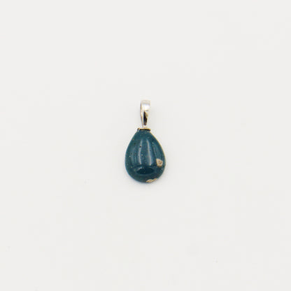 Leland Blue Drilled Teardrop Pendant