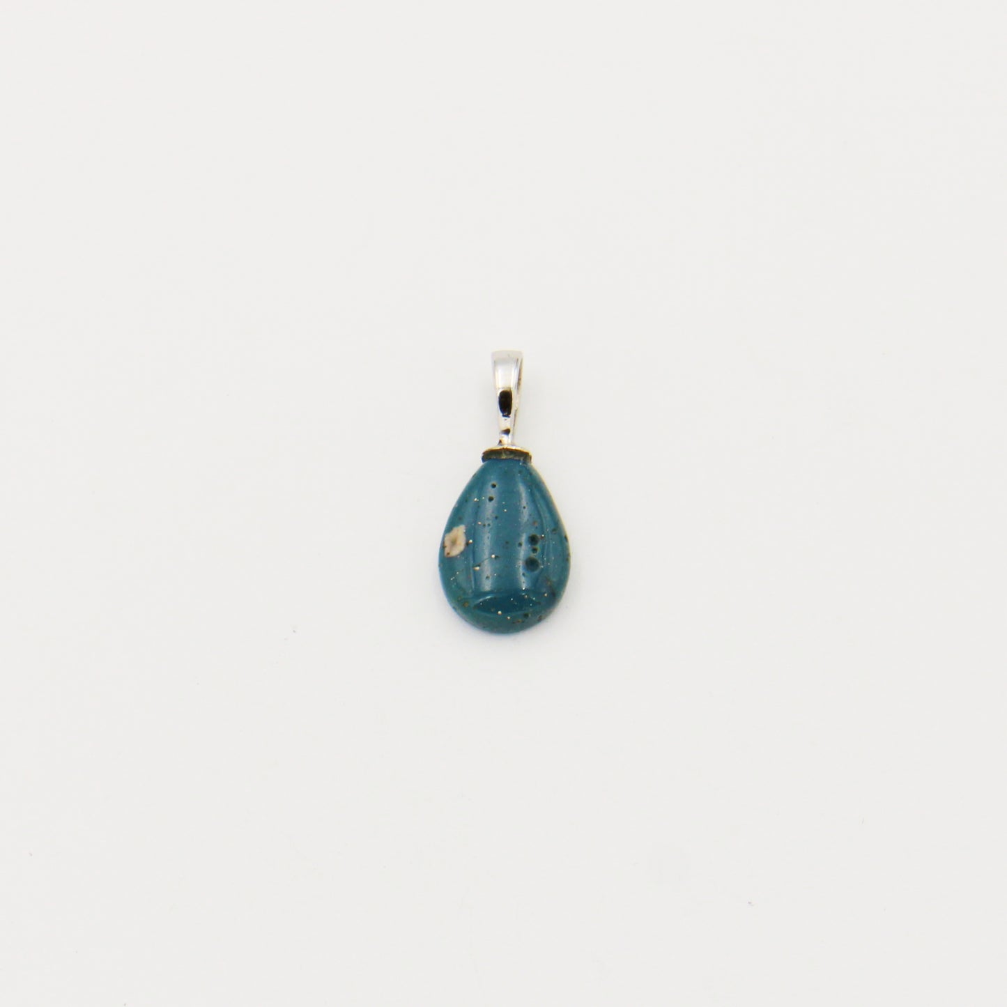 Leland Blue Drilled Teardrop Pendant