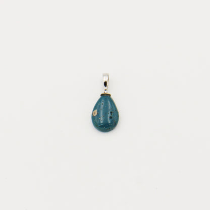 Leland Blue Drilled Teardrop Pendant