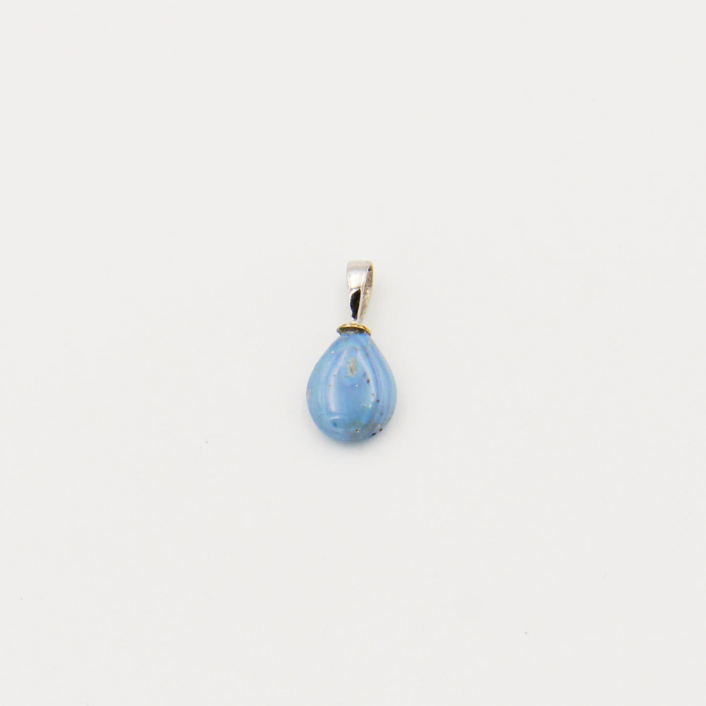 Leland Blue Drilled Teardrop Pendant