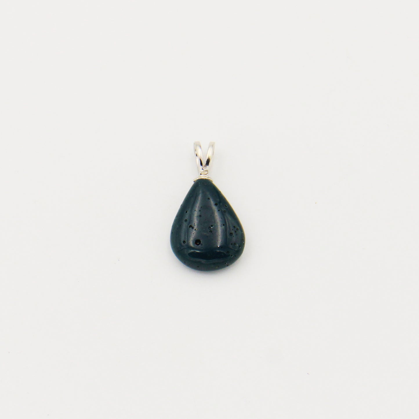 Leland Blue Drilled Pear Pendant