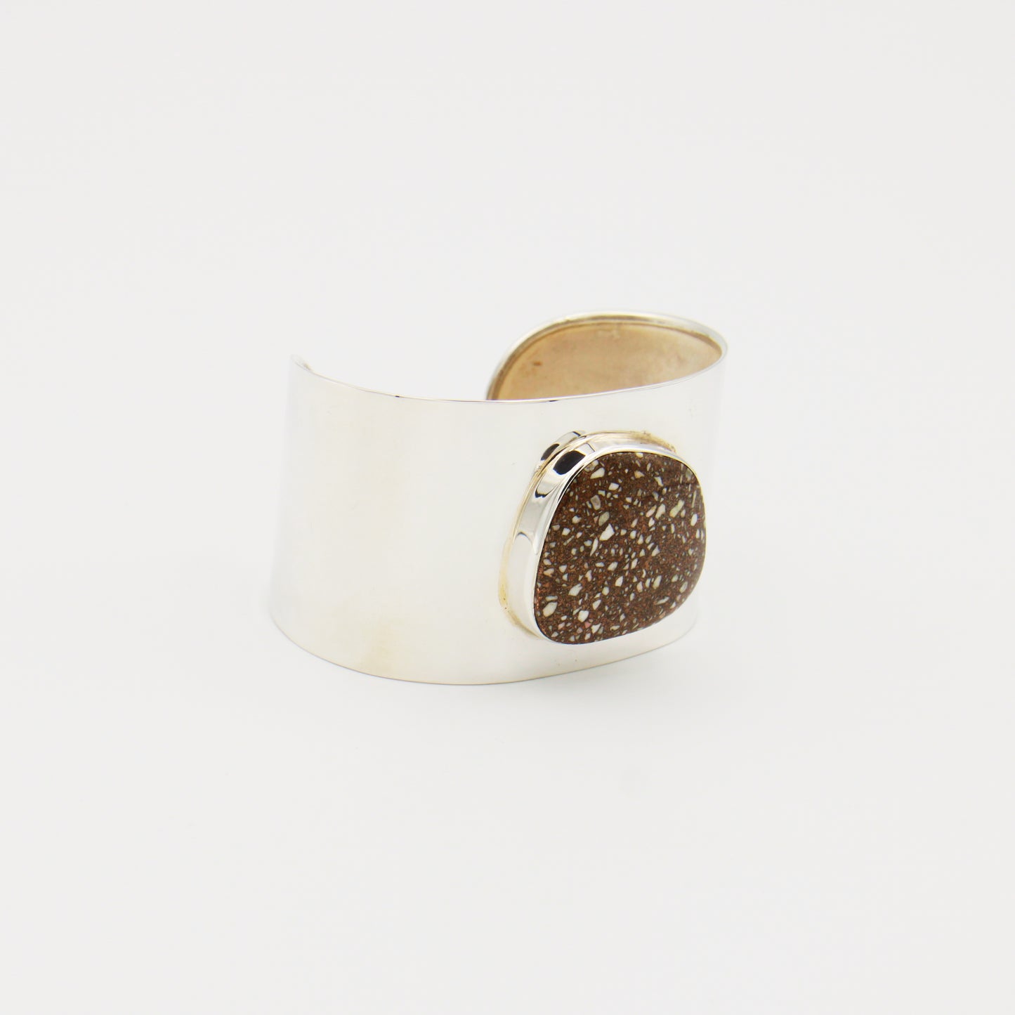 Copper Firebrick Sterling Cuff