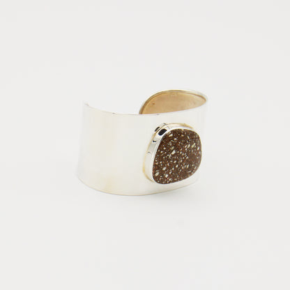 Copper Firebrick Sterling Cuff