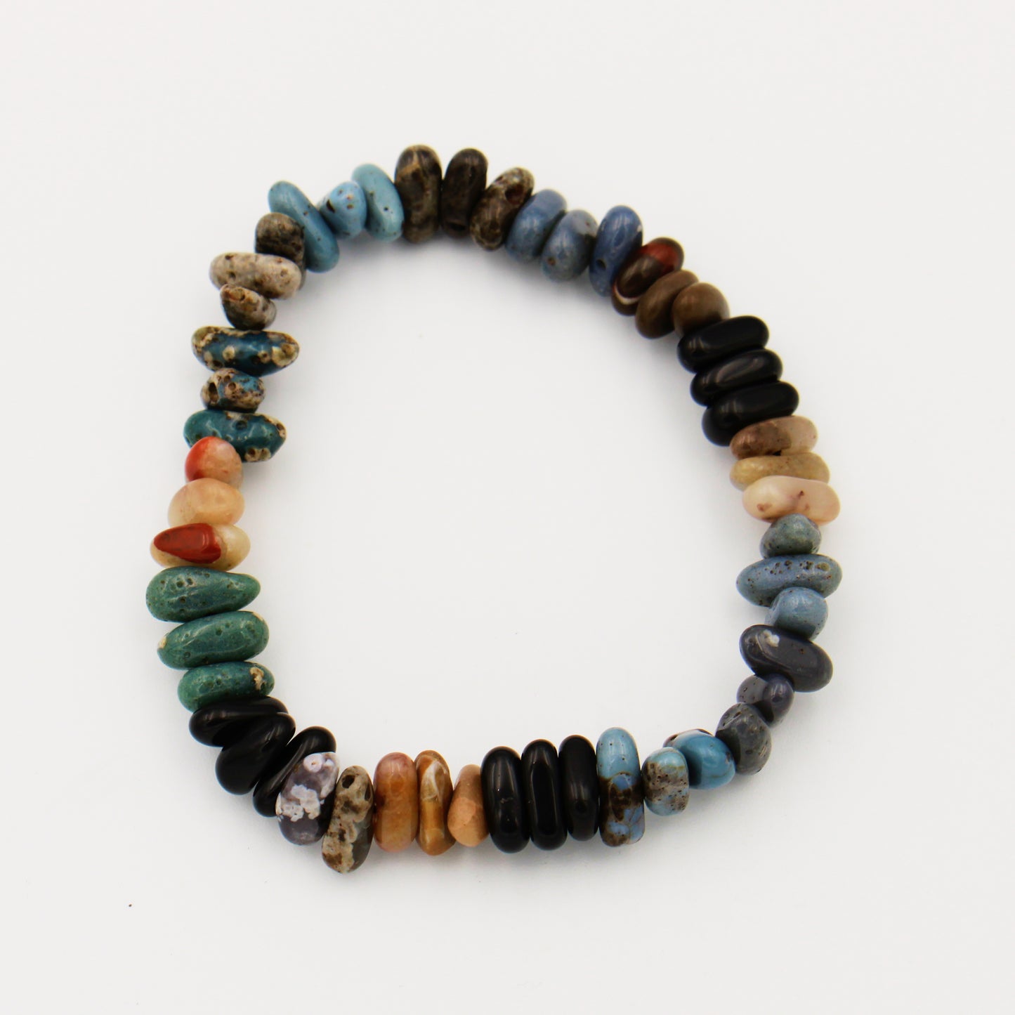 Northern Michigan Stones Stretch Bracelet