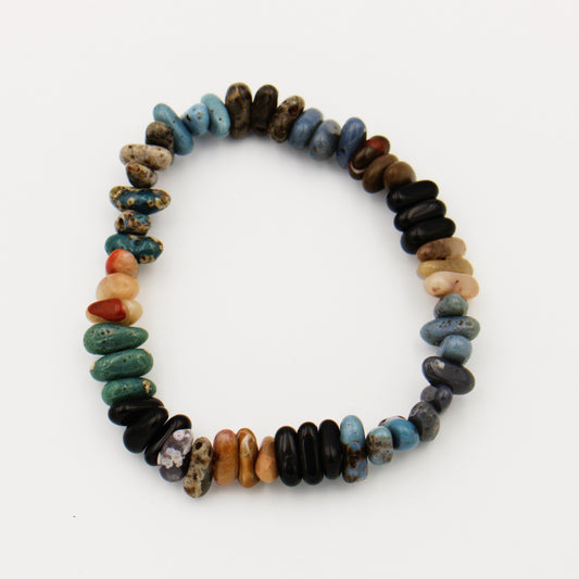 Northern Michigan Stones Stretch Bracelet