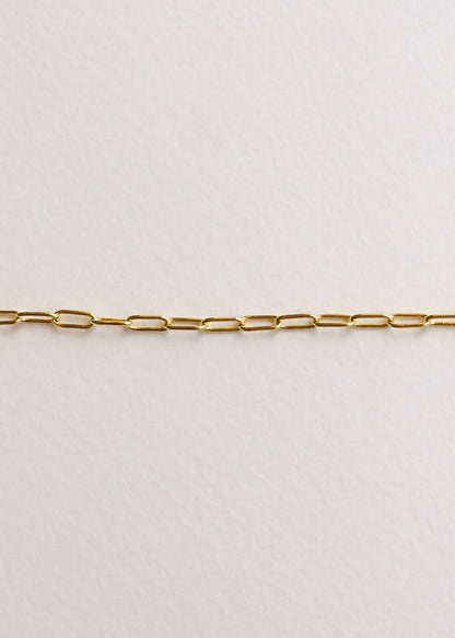 Tiny GP Paperclip Chain 16"-18"