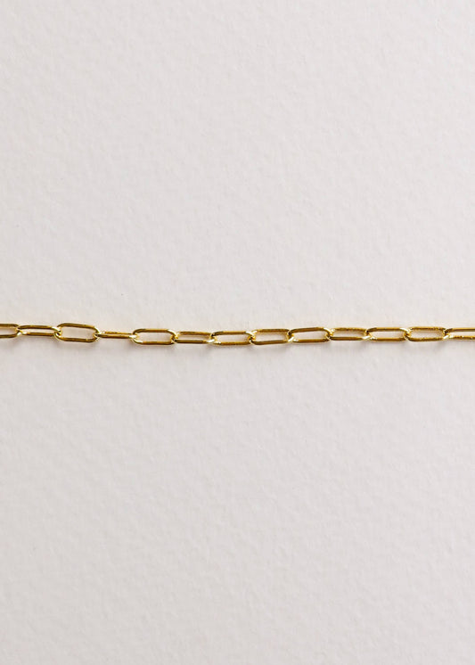 Tiny GP Paperclip Chain 16"-18"