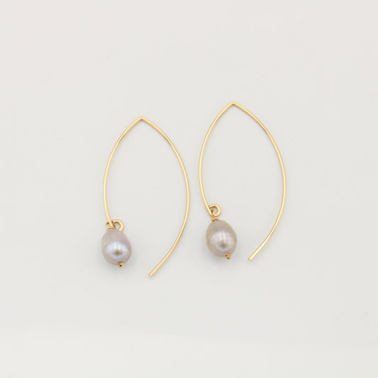 Grey Pearl GF Large Curved Threader