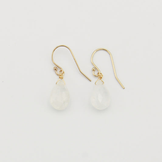 A Drop of Goodness GF Moonstone Earrings