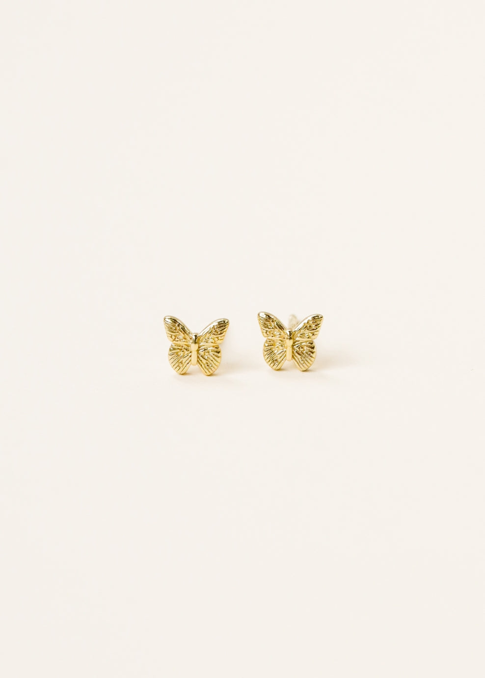 Dainty GP Butterfly Studs with Sterling Posts