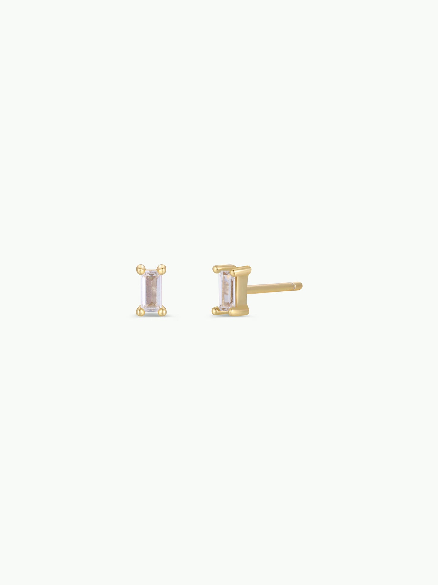 CZ Baguette GP Studs