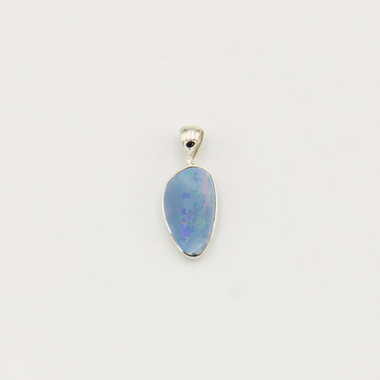 Australian Opal Ovoid Pendant