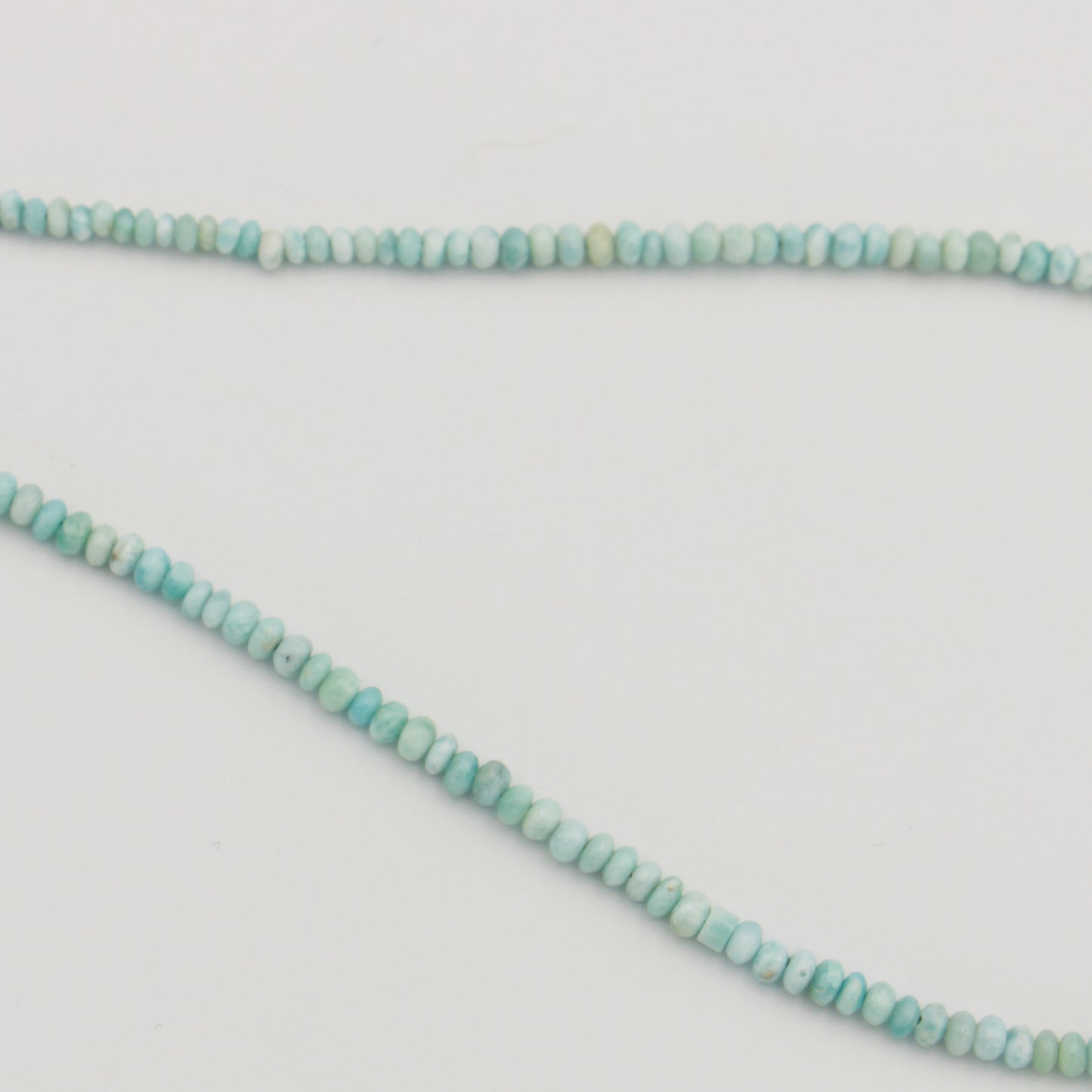 Larimar Beaded Sterling Necklace