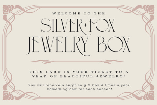 Silver Fox Jewelry Box $300