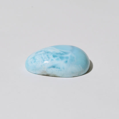 Larimar Large Ovoid Cabochon Stone