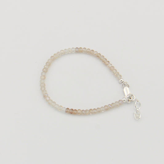 Imperial Topaz Beaded Sterling Bracelet