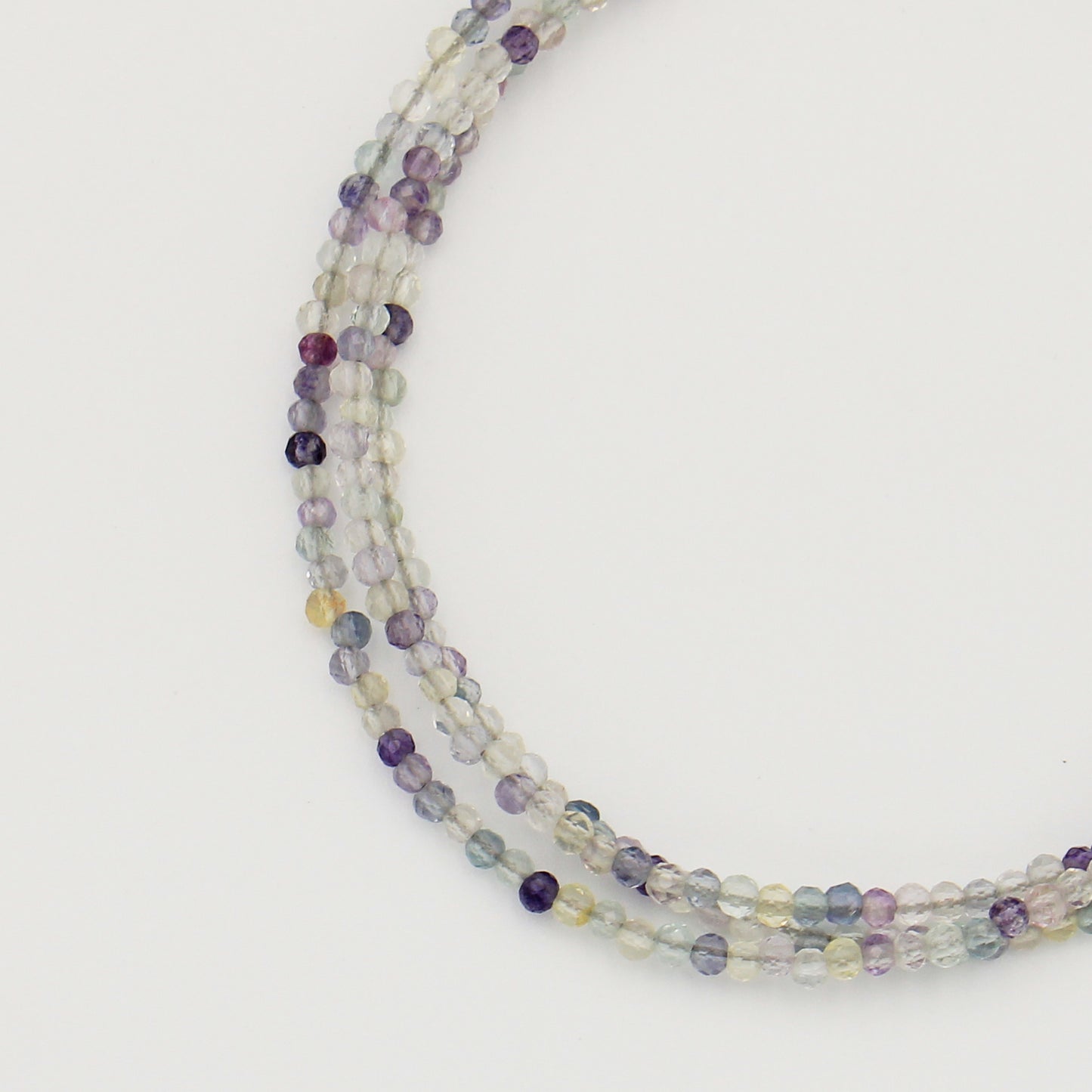Dainty Gemstone Beaded Bracelet Fluorite