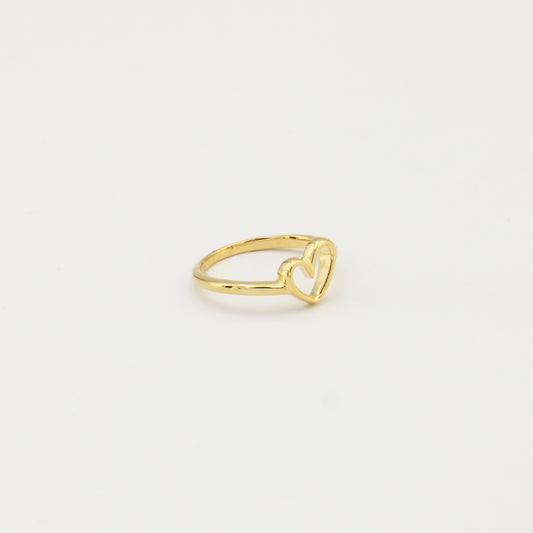 Heart GF Ring 8