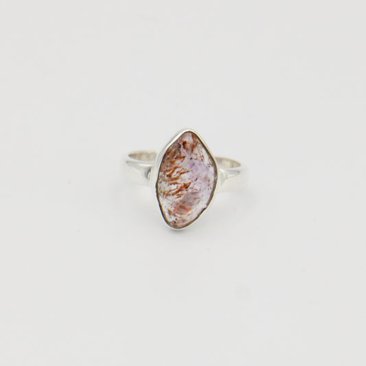 Super Seven Marquis Sterling Ring Sz 7