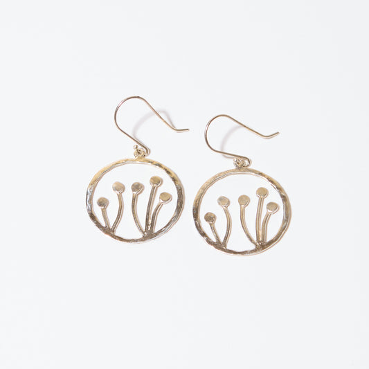 Sterling Flower Garden Earrings