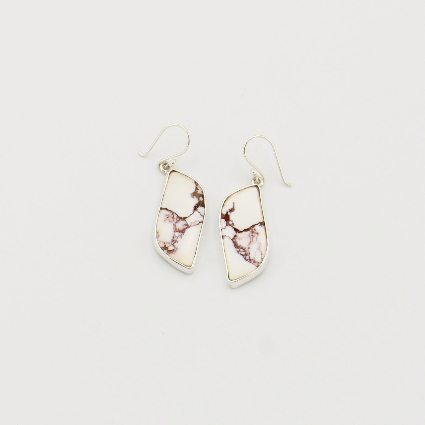 Wild Horse Leaf Sterling Earrings